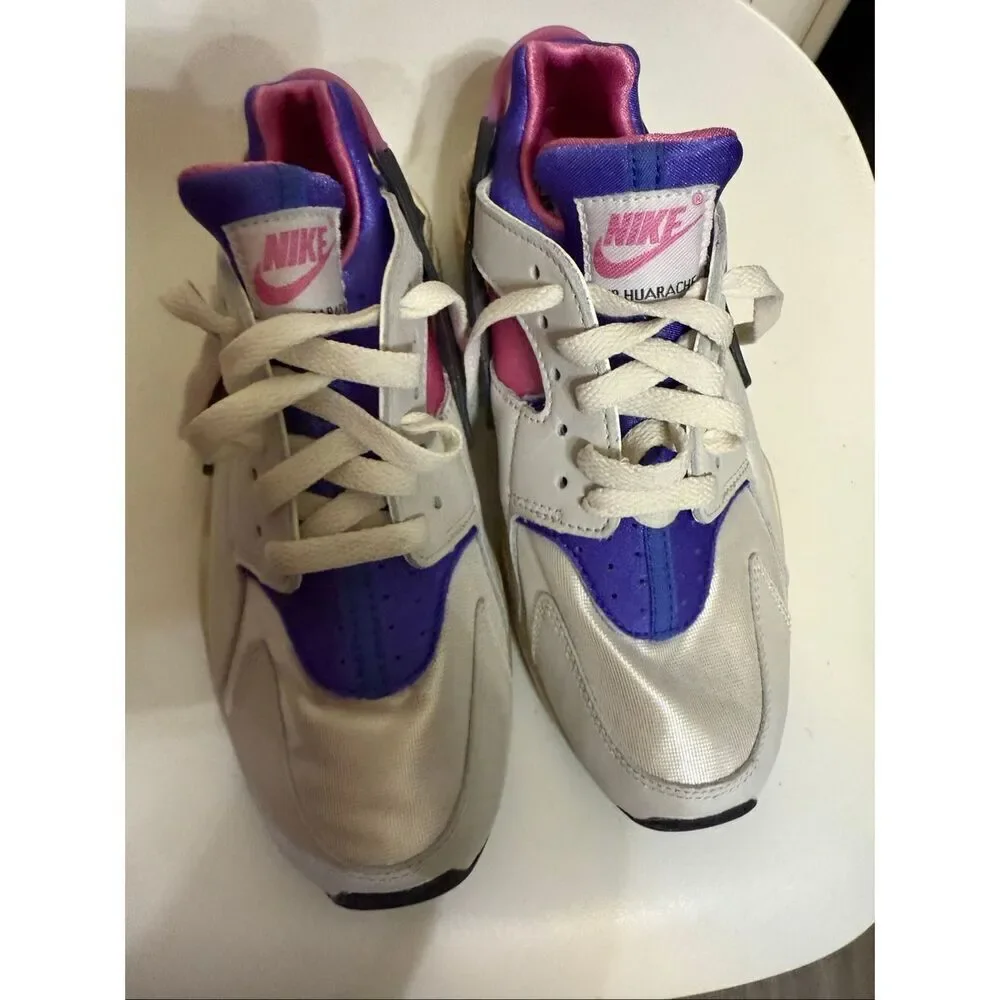 Nike Men's Air Huarache Run PRM Athletic Sneaker Shoes Multicolor Size 6.5